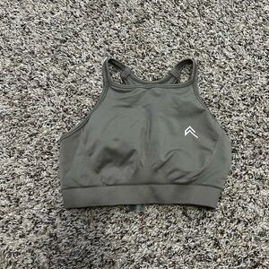 Oner Active Olive Green Sports Bra